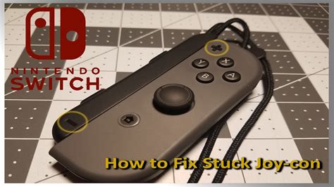 nintendo switch controller stuck.